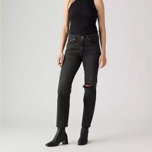 High Rise Wedgie Fit Straight Levi Jeans
